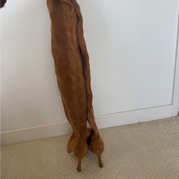 NWT STAUD KNEE HIGH BOOT - TAN SUEDE - 37 - Picture 10 of 10